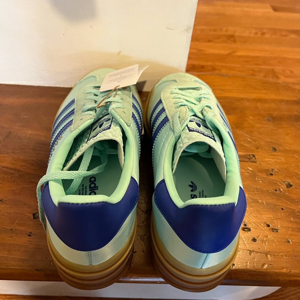 adidas Gazelle Bold platform, size 7, Clear Mint, NIB - Picture 10 of 14